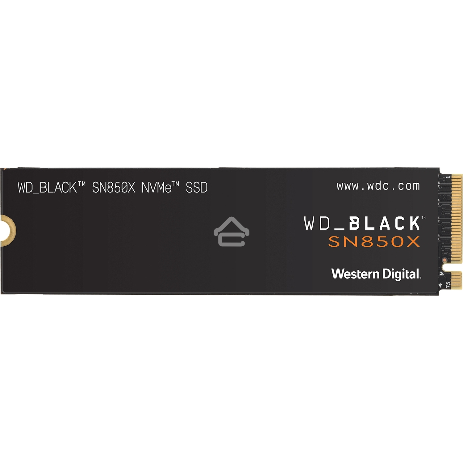 Накопитель SSD WD 2Tb Black SN850X, M.2(22x80мм), NVMe, PCIe 4.0 x4, 3D TLC, R/W 7300/6600Mb/s, IOPs 1 200 000/1 100 000, TbW 1200, DWPD 0.3 (12 мес.)