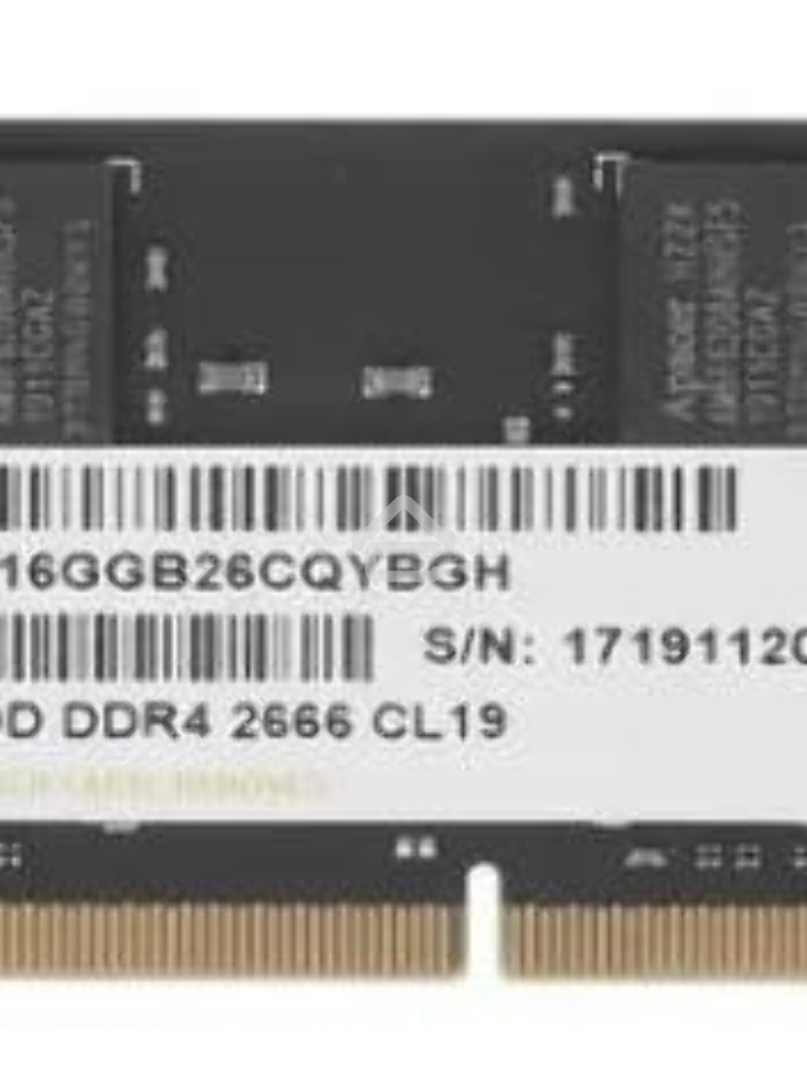 Оперативная память Apacer, DDR4, 16GB (1x16GB), 2666 MHz, CL19, SO-DIMM