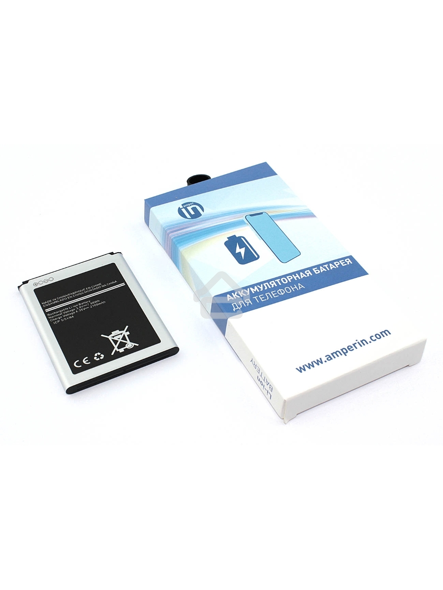 Аккумуляторная батарея Amperin для Samsung Galaxy S3 I9300 (EB-L1G6LLU) 3.8 V 2100mAh