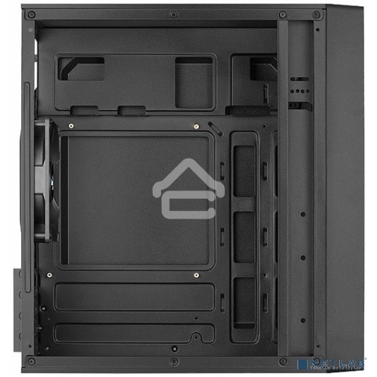 Компьютерный корпус Aerocool/Formula CS-104-S-BK-v1 черный без БП mATX 1x120мм 1xUSB 2.0 1xUSB 3.0 audio