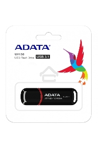 Флеш диск 128GB ADATA UV150, USB 3.0, Черный