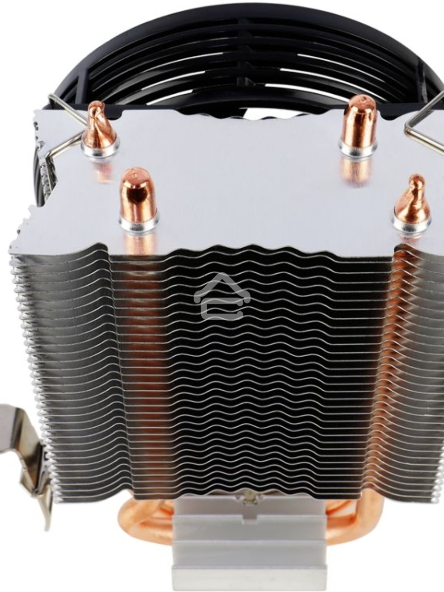 Кулер для процессора AeroCool / Formula Verkho 2 серебристый, 90 мм, алюминий/медь, 2000 об/мин, 25 дБ, 4 pin, 110 Вт, 125 мм
