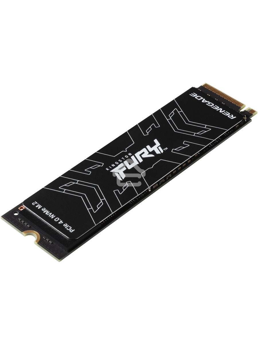 Накопитель SSD Kingston FURY Renegade, 4000 ГБ, M.2 2280, PCIe 4.0 x4, NVMe, R/W 7300/7000, с радиатором