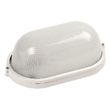 Светильник НПП 1201 100Вт Е27 IP54 белый/овал LNPP0-1201-1-100-K01 IEK