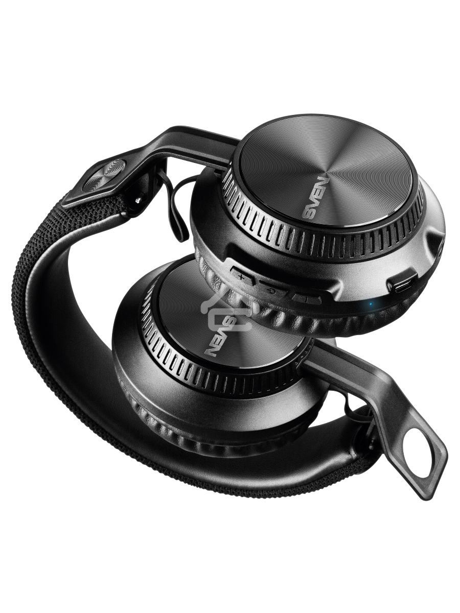 Гарнитура накладные Sven AP-B630MV 1м черный беспроводные bluetooth оголовье