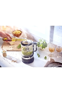 Кухонный миникомбайн KitchenAid 5KFC0516EBM, чаша 1.2 л, матовый черный