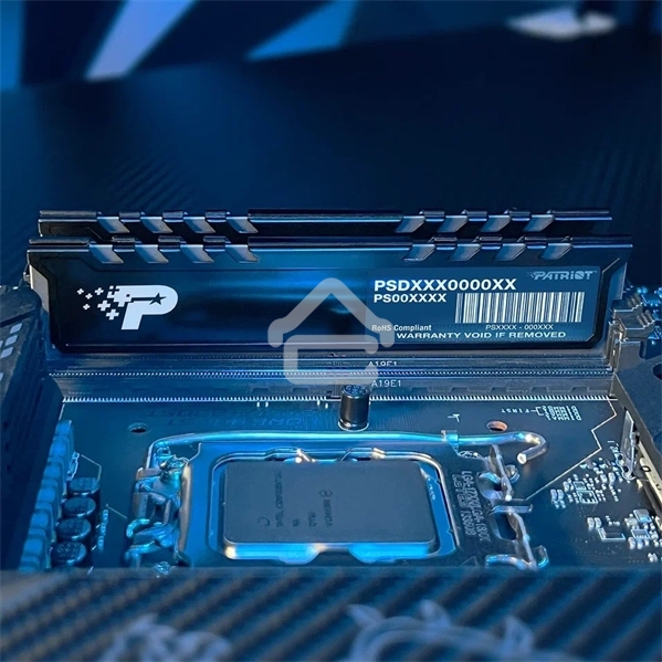 Оперативная память Patriot Signature Premium, DDR5, 16Gb (1x16 GB), 5600 MHz, CL46, DIMM, радиатор, черный