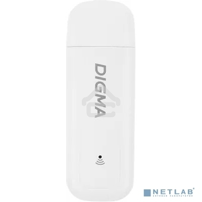 Модем 3G/4G Digma Dongle WiFi DW1960 USB Wi-Fi Firewall +Router внешний белый