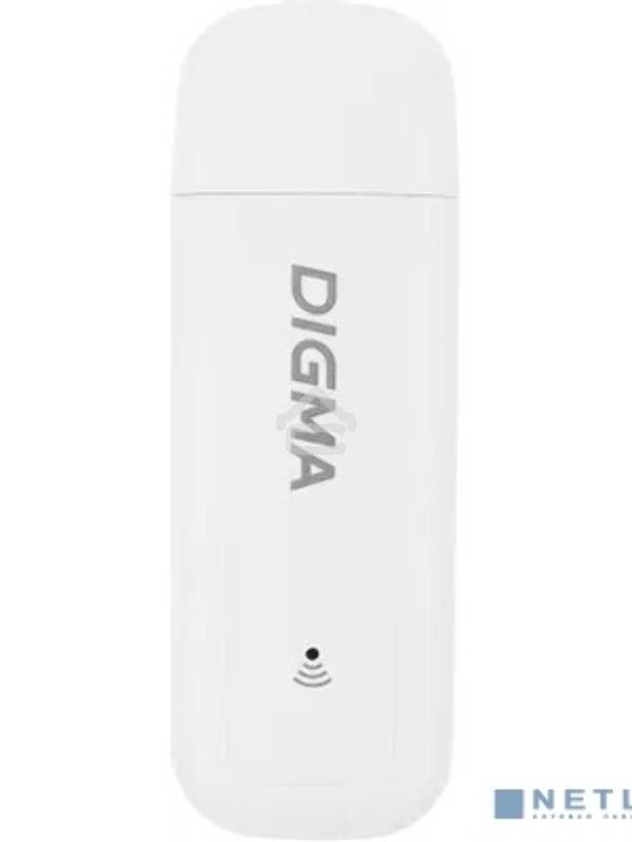 Модем 3G/4G Digma Dongle WiFi DW1960 USB Wi-Fi Firewall +Router внешний белый