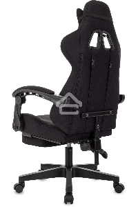 Кресло игровое Zombie Shadow черный Neo Black с подголов. крестов. пластик подст.для ног пластик черный