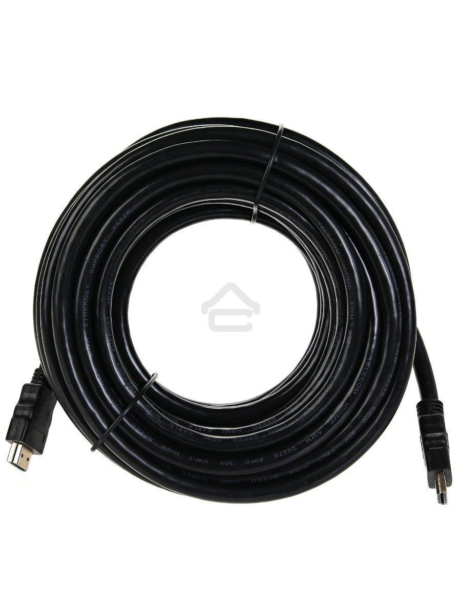 Кабель HDMI-19M - HDMI-19M ver 2.0+3D/Ethernet,2 фильтра 10m Telecom