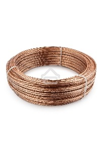 Акустический кабель Cablexpert CC-TC2x1,0-20M, прозрачный,  20 м, бухта