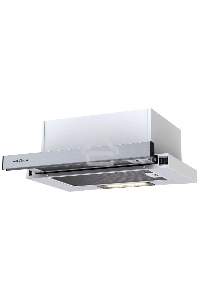 Встраиваемая вытяжка Krona Kamilla 450 inox,  1 мотор, нержавеющая сталь