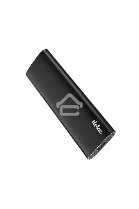 Внешний накопитель SSD Netac 1.0Tb Z SLIM <NT01ZSLIM-001T-32BK> (USB3.2, up to 520/480MBs, 100х29.5х9mm, Black)