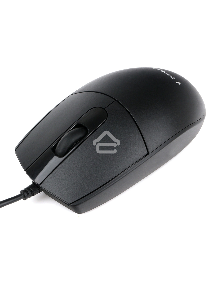 Комплект клавиатура+мышь проводные Gembird KBS-9050, черн.,104кл, 3кн., каб.1.5м