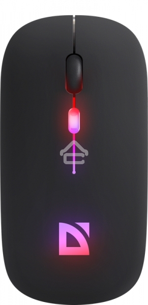 Мышь беспроводная Defender Touch MM-997 черный, 1600 dpi, радиоканал, Bluetooth, USB, кнопки - 4