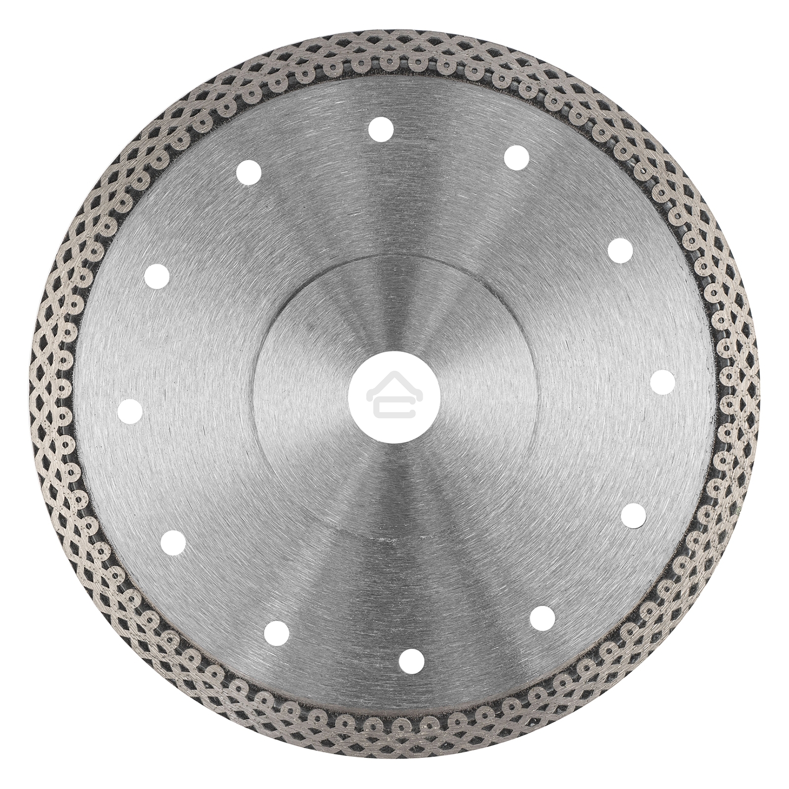 Диск алмазный ф180х22,2мм, тонкий, сплошной (Jaguar), мокрое резание Gross