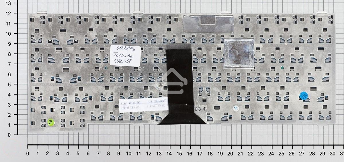 Клавиатура для ноутбука Toshiba Satellite M18 M19 M21 черная