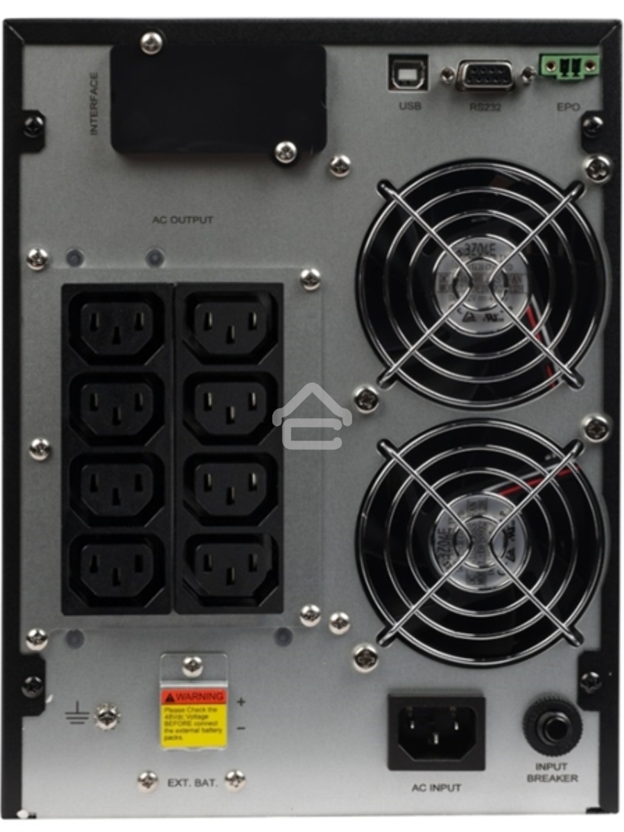 Источник бесперебойного питания Smartwatt XPERT 3kVA 2700Вт 3000ВА черный