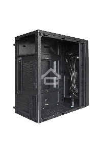 Компьютерный корпус Minitower ExeGate BAA-109U2-AAA400 (mATX, AAA400 8см, 2*USB+2*USB3.0, аудио, черный)