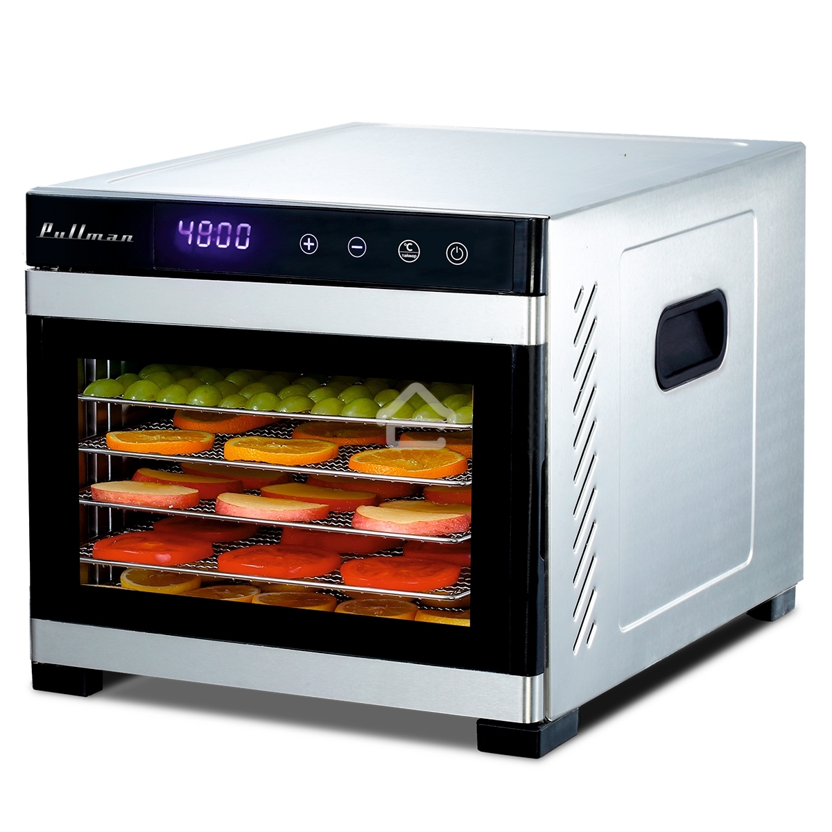 Сушилка для овощей и фруктов Pullman PL-1101 серебристый