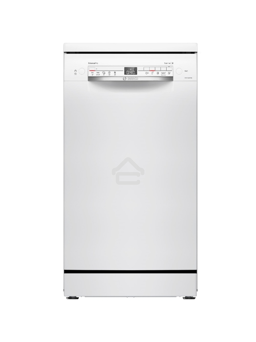 Посудомоечная машина Bosch SPS2HMW54Q, белый, 45 см, 10 компл., 43 дБ, класс A+