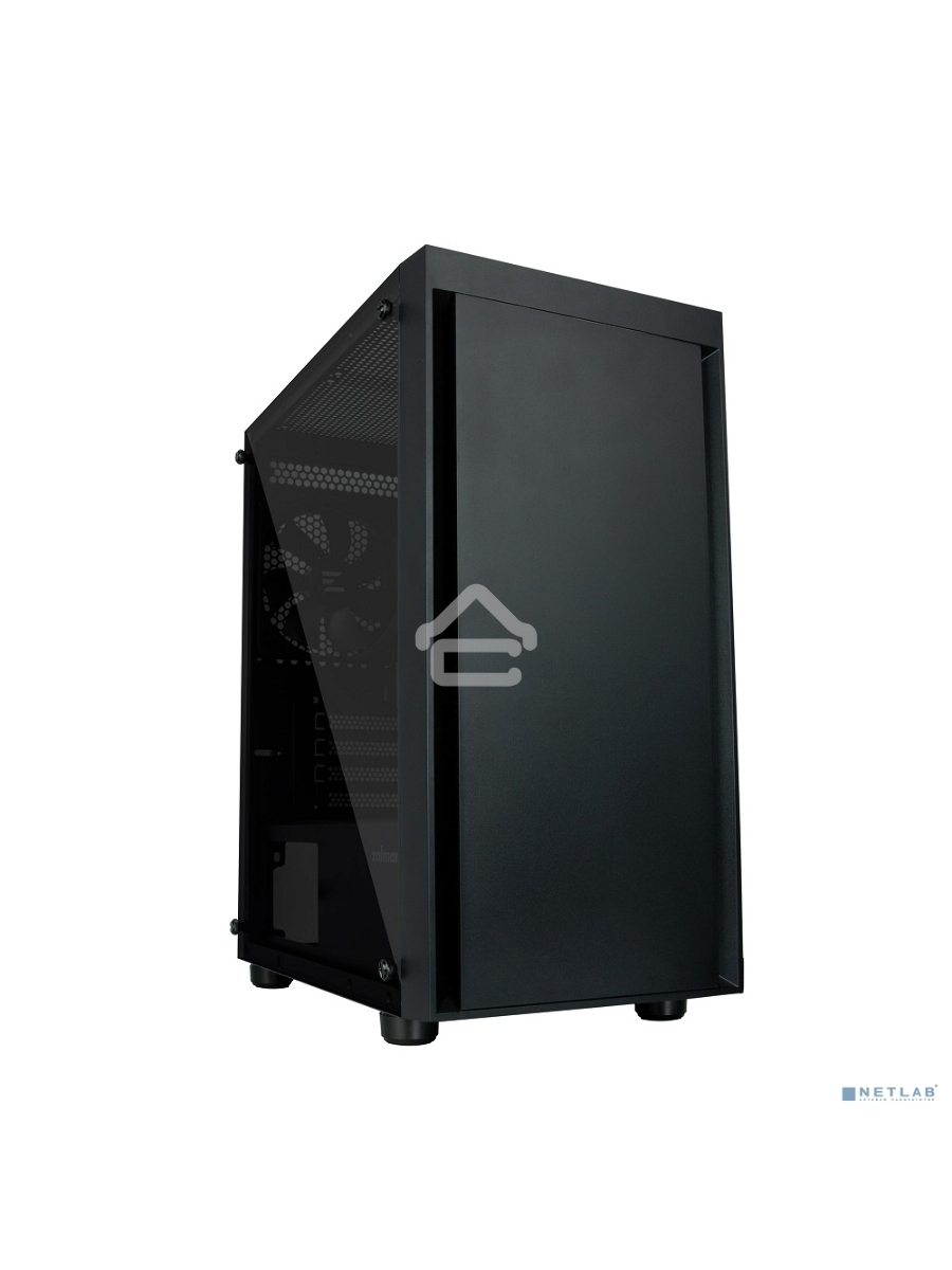 Компьютерный корпус MiniTower Zalman T3 PLUS black (Zalman T3 PLUS) (без блока питания)