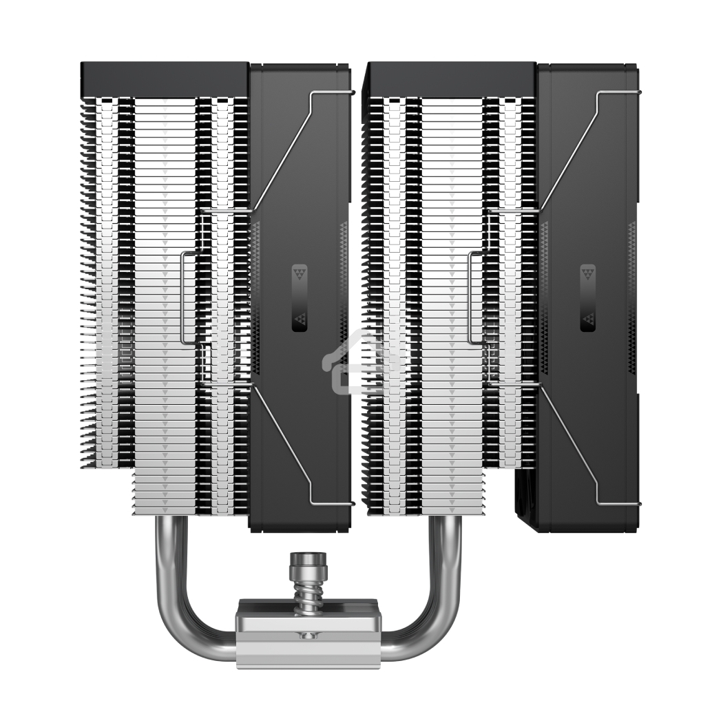 Кулер для процессора PCCooler RZ620 BK (260W, 4-pin PWM, 157.5mm, Al/Cu, 6x6mm, 1x120mm, 86.73CFM, 32dBA, 2200RPM, S: 1851/1700/1200/115X, AM5/AM4, black)