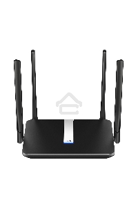 Роутер беспроводной Cudy LT500 AC1200 10/100BASE-TX/4G cat.4 черный