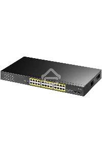 Коммутатор Cudy GS1028PS2 (L2) 24x1Гбит/с 2SFP 24PoE+ 300W неуправляемый
