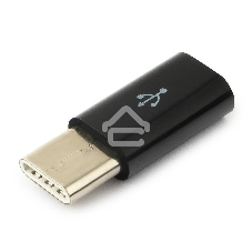 Переходник Cablexpert Переходник USB, USB Type-C/USB MicroB (F), пакет (A-USB2-CMmF-01)