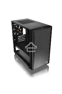 Компьютерный корпус Thermaltake Versa H17 черный без БП mATX 1xUSB2.0 1xUSB3.0 audio bott PSU