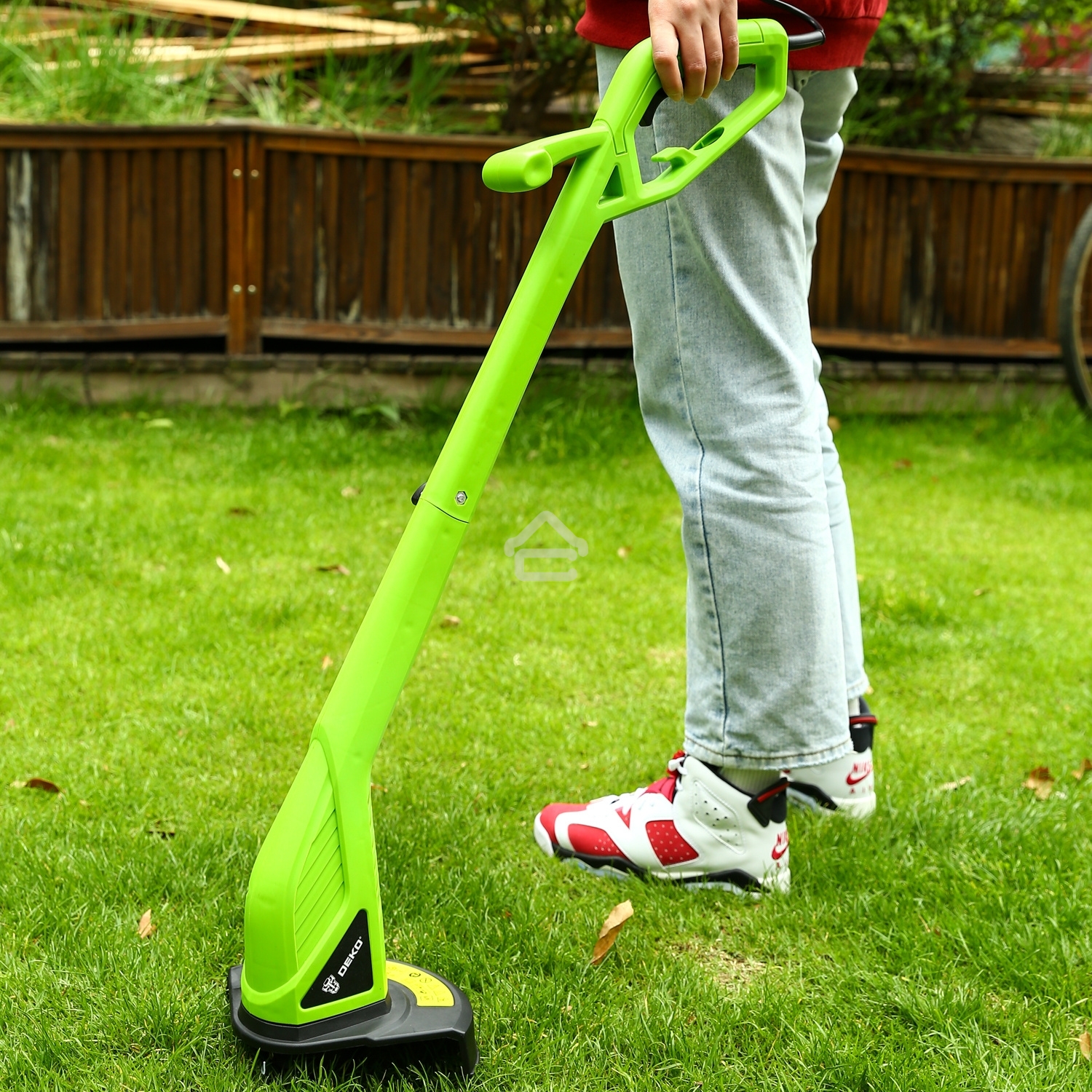 Триммер электрический Deko DKTR400 400Вт реж.эл.:леска