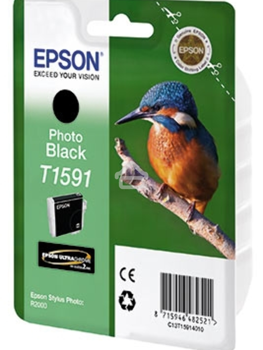 Картридж струйный Epson C13T15914010 фото черный (850 стр) для Epson St Ph R2000