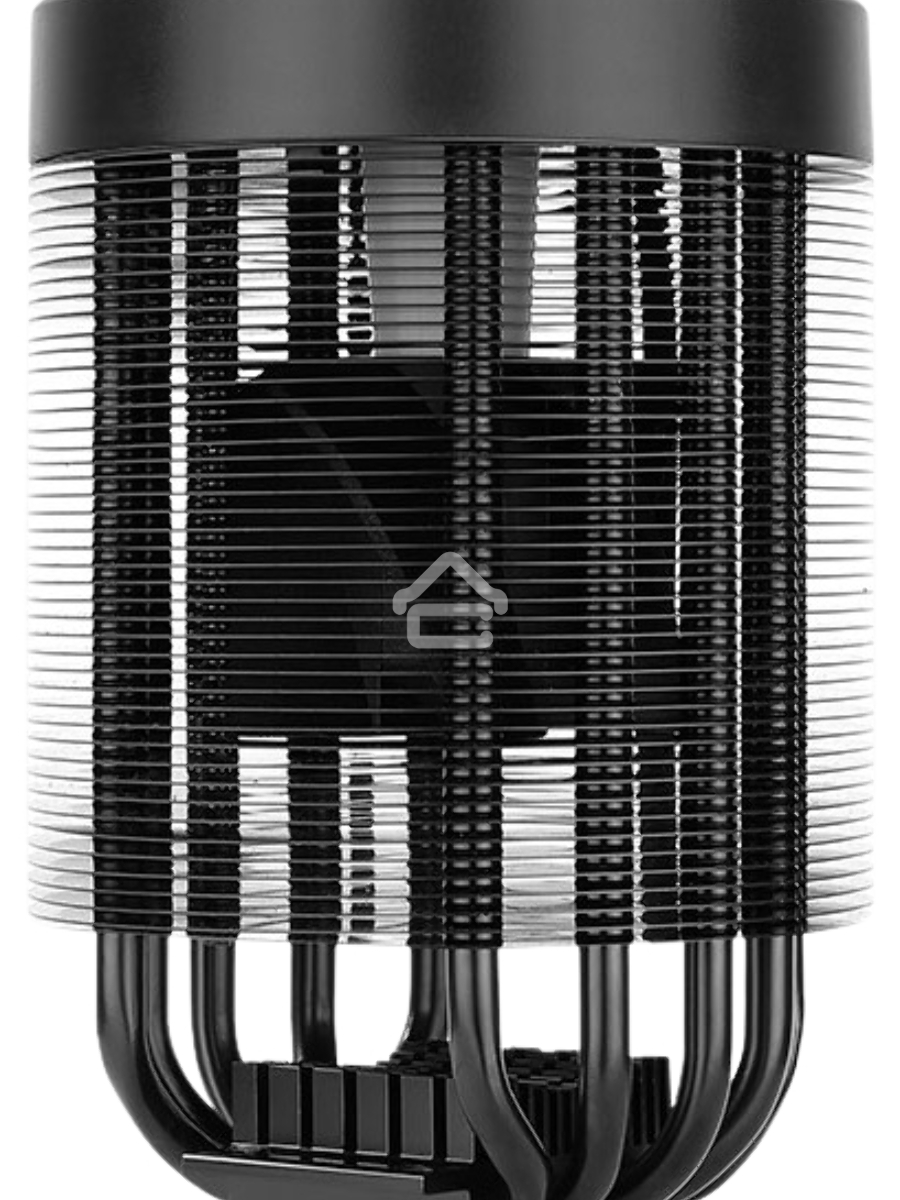 Кулер для процессора AeroCool / Formula Mirage 5 черный, 60 мм, алюминий/медь, 3000 об/мин, 30 дБ, 4 pin, 150 Вт, 145 мм