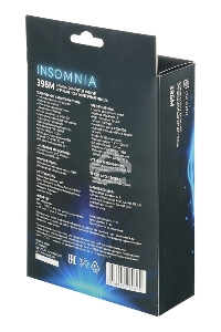 Мышь проводная Oklick 396M INSOMNIA черный, 1000 dpi, USB, кнопки - 3