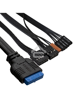 Компьютерный корпус Minitower ExeGate BAA-109U2-AAA400 (mATX, AAA400 8см, 2*USB+2*USB3.0, аудио, черный)