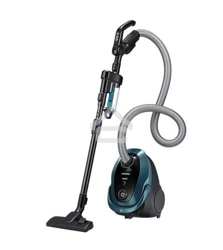 Пылесос Samsung VC20M2540JN/EV черный/зеленый, 460/2000 Вт, уборка сухая, пылесборник мешок 2.5 л