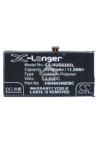 Аккумулятор CameronSino CS-HUG628SL HB494590EBC для Huawei Honor 7  3.8V / 3050mAh / 11.59Wh