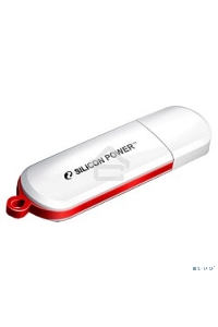 Флеш диск Silicon Power 32Gb LuxMini 320 SP032GBUF2320V1W USB2.0 белый