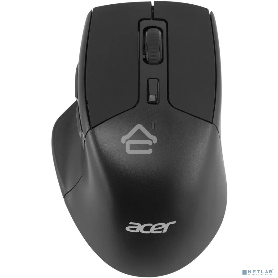 Мышь беспроводная Acer OMR150 черный, 1600 dpi, радиоканал, USB, кнопки - 6