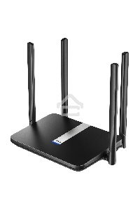 Роутер беспроводной Cudy LT500 AC1200 10/100BASE-TX/4G cat.4 черный
