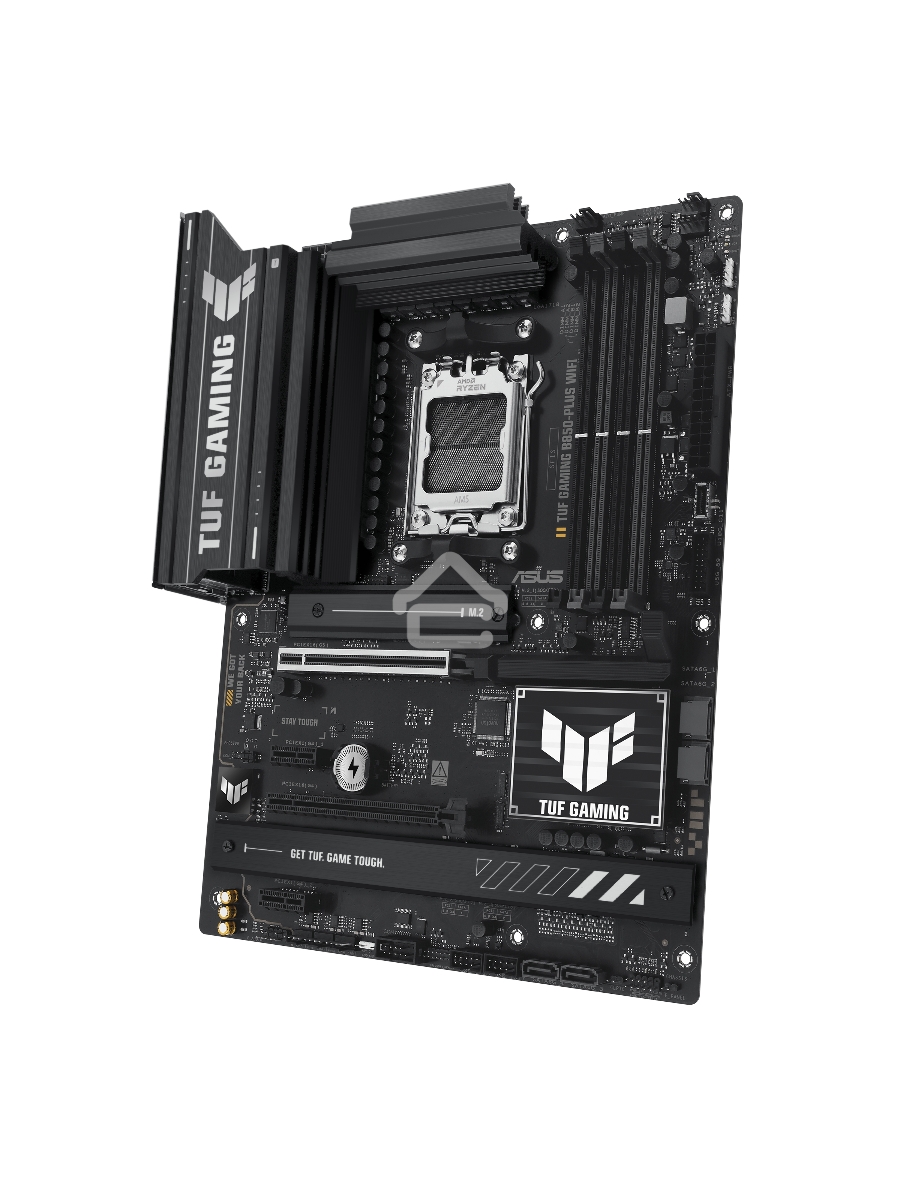 Материнская плата ASUS TUF GAMING B850-PLUS WIFI, Socket AM5, AMD B850, 4xDDR5, 4xSATA, 3xM.2, 1xPCIe 5.0 x16, 1xPCIe 4.0 x16, 2xPCIe 4.0 x1, 1xHDMI, 1xDP, 1x 2.5Gb LAN, Wi-Fi 7, 3xUSB-A 10Gbps, 4xUSB-A 5Gbps, 1xUSB-C 20Gbps, 2xUSB-A 2.0, 5x3.5 мм, 7.1, A