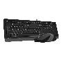 Клавиатура + мышь A4 Fstyler F1010 клав:черный/серый мышь:черный/серый USB Multimedia