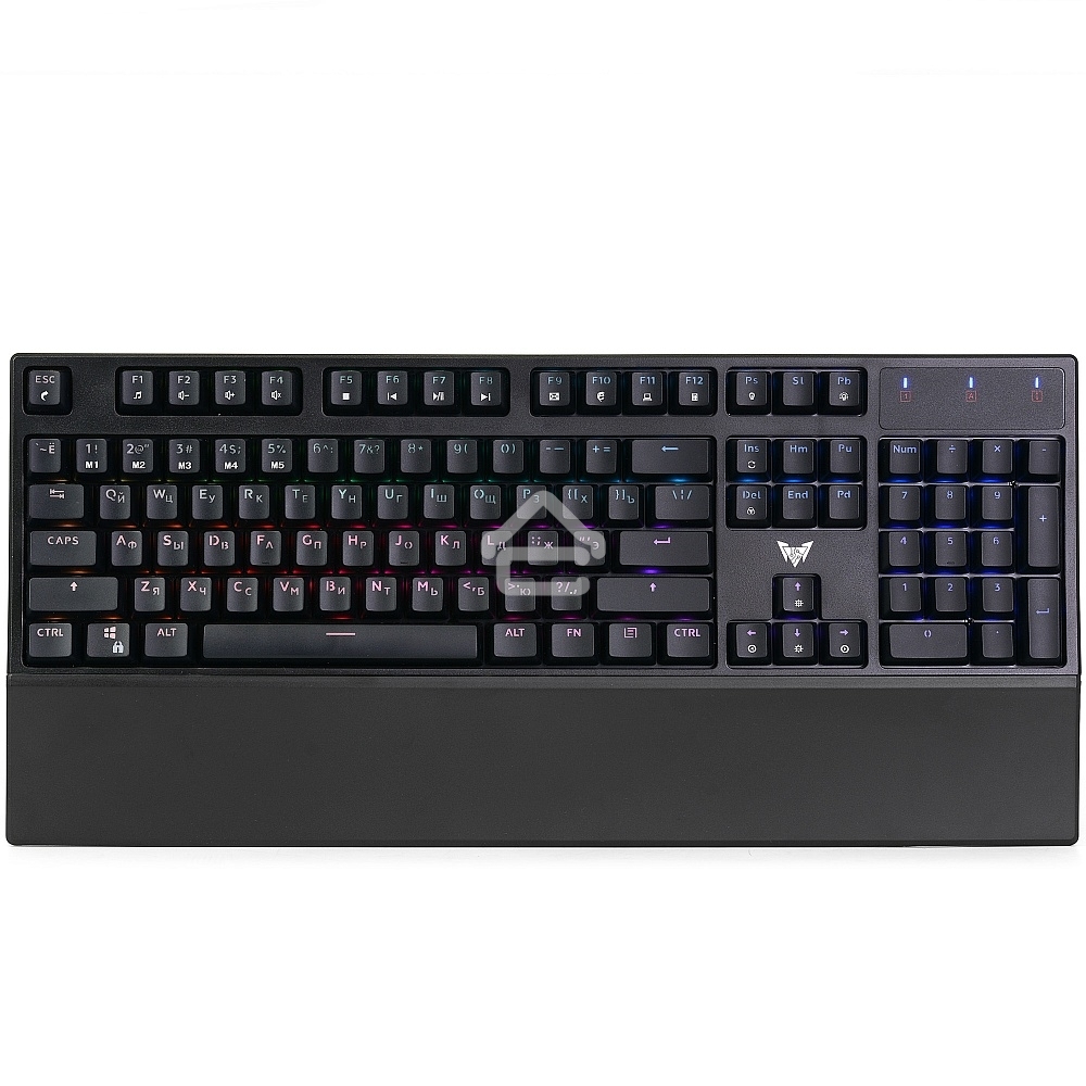 Клавиатура проводная CROWN CMGK-902, USB, черный