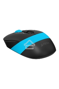 Мышь беспроводная A4Tech Fstyler FG10S черный/синий, 2000 dpi, радиоканал, USB, кнопки - 4