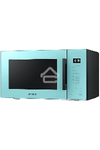 Микроволновая печь Samsung MG23T5018AN/BW голубой, 23 л, 800 Вт, переключатели - сенсор