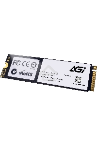 Накопитель SSD AGI AGI1T0G43AI818, 1Tb, PCIe 4.0 x4, M.2 2280, NVMe, R/W 4700/2800