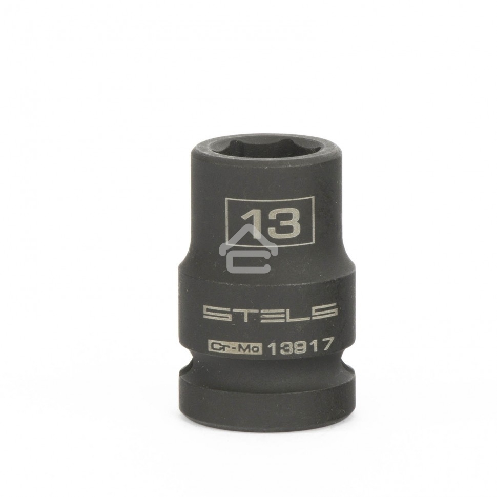 Головка ударная шестигранная, 13 мм, 1/2