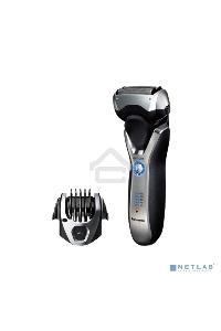 Бритва сетчатая Panasonic ES-RT77-S520 реж.эл.:3 питан.:аккум. серебристый/черный
